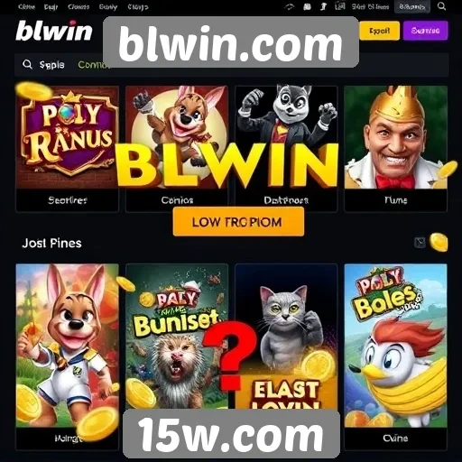 Comparativo de jogos disponíveis no blwin.com